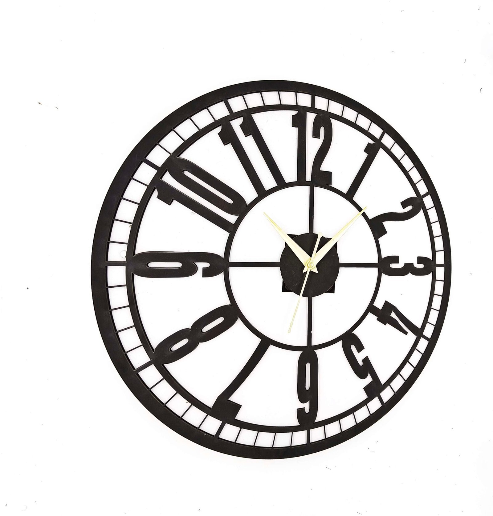 Wooden Silent Non-Ticking Wall Clock for Home Stylish Latest Designer Wall Clock for Home Living Room Bedroom Office Hall - Image 3